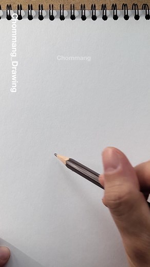 How to draw hair (side profile) ✍️🖤 #pencildrawing #pencilart #draw #portraitdrawing #sketchbook #art #chommang #pencilsketch #sketch #drawing | Chommang Drawing