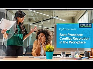 [Webinar] Best Practices Conflict Resolution in the Workplace