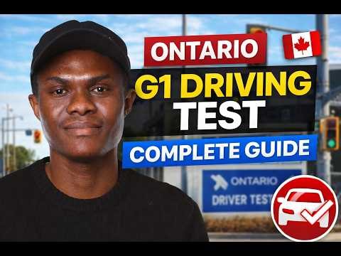 Ultimate Guide to the Ontario G1 Driving License | Everything You Need to Know 🇨🇦