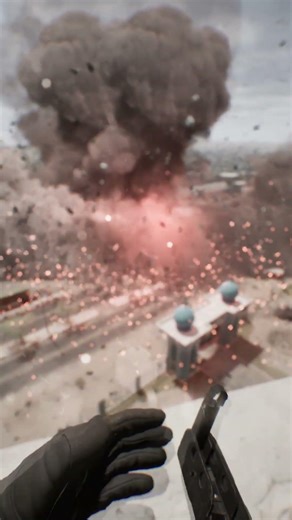 VIBED CHASING OUR TANK💀💥