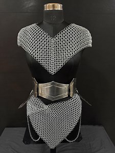 Handmade Steel Chainmail Armor Set | Cosplay, LARP Costume - Etsy Canada