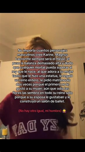 Magnus el amor de mi vida 😍 #karinebernal #ikenia3 #sagarey #magnuslancrotte