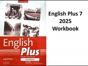 English 7th grade English Plus 2025 Workbook book 22 pages English Plus 7 Second edition