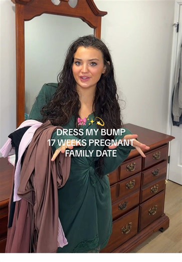 Why do all my dresses have slits 🤪✨ #sahm #momlife #pregnancy #dressmybump #pregnancyoutfit