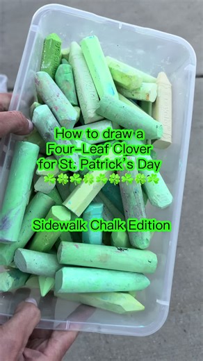 Drawing a Lucky Four-Leaf Clover for St. Patrick’s Day