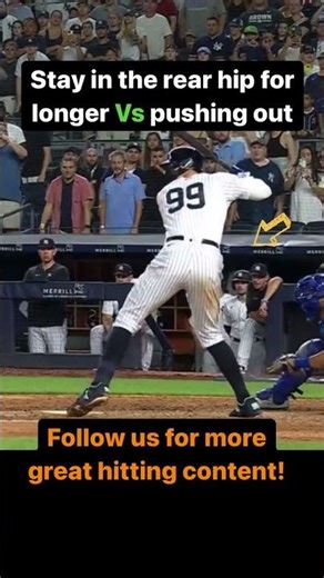 Hitters tend to get excited or “jumpy” when the ball comes.