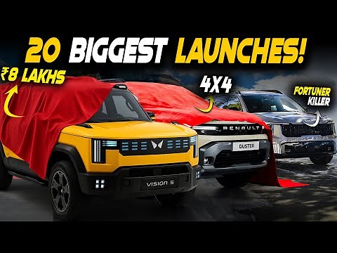 Top 20 Biggest car Launches of 2026 to wait for ! Mini Scorpio to Duster 4x4