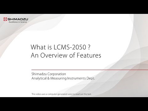 What is LCMS-2050? An Overview of Features