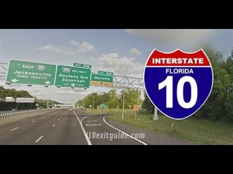Interstate 10 Road Trip - (Santa Monica, CA - Jacksonville, FL)