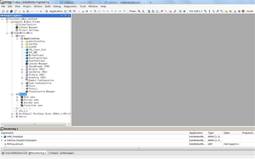 博世力士乐运动控制器XM通过Indraworks快速下载项目