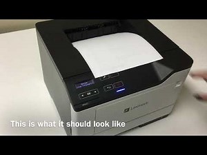 How to Print a Device Statistics on Your Lexmark MS321