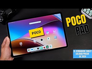 El verdadero TABLET calidad/precio de 2024 📱 POCO PAD | Review