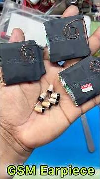 GSM Earpiece 🔥🔥 #spygadgets #viral #shorts #gadgetreview #diy #gsmearpiece #trending