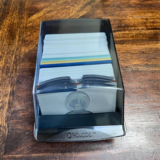 Vintage Rolodex 3" X 5" Blank Address Card Phone Number File System & ABC Index Style Organizer - Bonue Colored Cards Included - Etsy