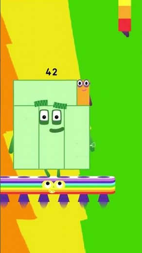 Numberblocks compound numbers on 7 times tables in 2021