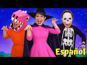 Canción de Boo Boo Zombie, Dino, Momia, Lobo, Bruja, Pirata | Para niños | Babanana Español