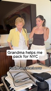 Packing for NYC with Grandma Gail | excusemygrandma