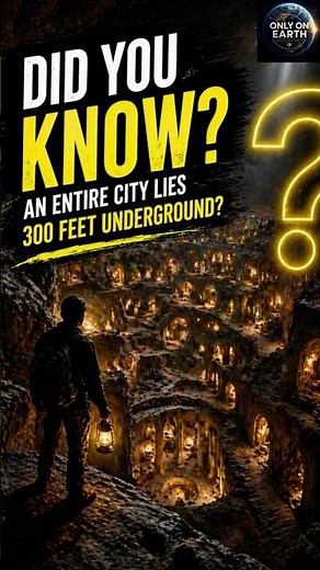 This Hidden City Lies Beneath Earth.....did you know?