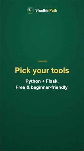 Build Your OWN API in Under a Minute 🏁 #Shorts
