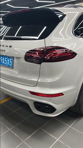 2015-2017 958.2 Cayenne upgrade SD bumper + GtS rear #cayenne #modificition