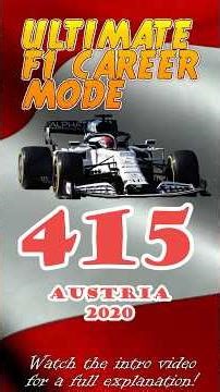 Ultimate F1 Career Mode #415 - Austria 2020