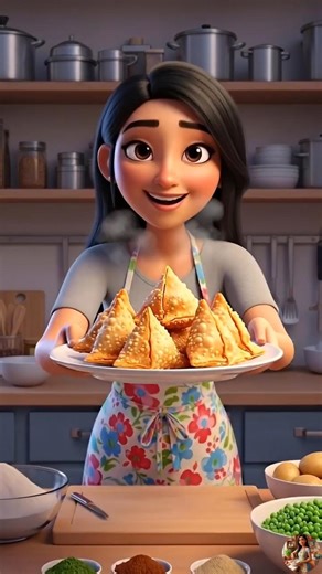 Perfect Samosa Every Time - AI Kitchen Perfected #shorts #satisfying #foodie