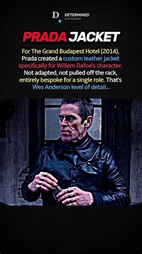 Prada Made A Custom Jacket For Willem Dafoe in The Grand Budapest Hotel