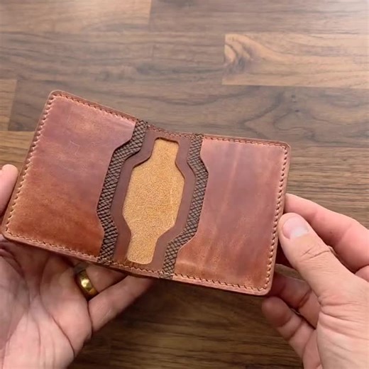 Leather Card Wallet PDF Pattern: DIY Template, A4 & US Letter (instant Download) - Etsy UK