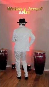 Salsa Basic Cumbia Step | Salsa Men Styling Steps | Salsa Dance Video | Waldo y Jacqui
