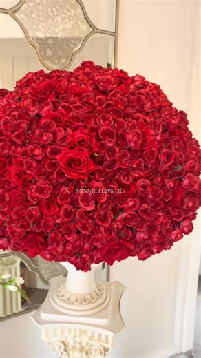 What a win for only £6 delivered straight to your door 🤩 Over 800 red roses 🌹 | Minnie Flowers
