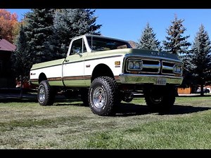 1972 GMC Sierra Grande Truck Full Restoration