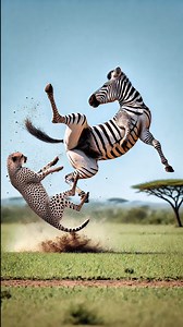 Cheetah vs Zebra | Rashka Barre