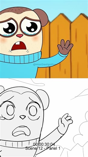 Animatic VS Animation (Behind THE SCENES) #maxdesignpro #animation