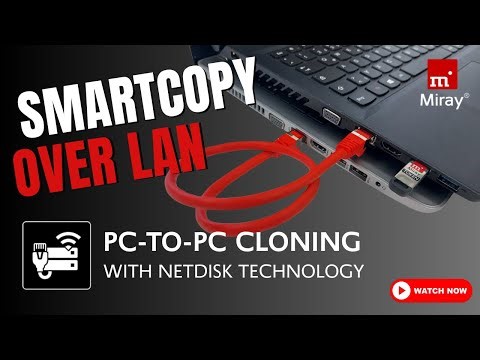 PC-to-PC SmartCopy over LAN with NetDisk