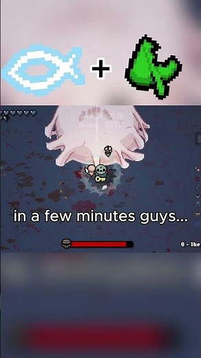 0 Buttons Defeating Hush #gaming #isaac #games #funny #gameplay