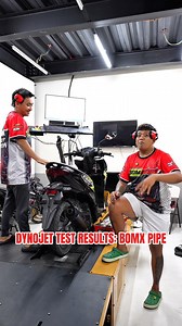 14K views · 138 reactions | DYNOJET TEST RESULTS: BOMX PIPE ❤️ | BOM Rangsit | Facebook