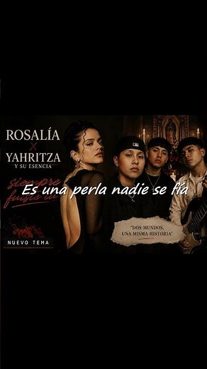 ROSALÍA La Perla Lyrics ft Yahritza Y Su Esencia