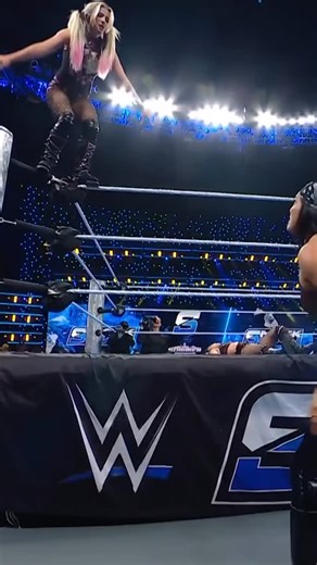 WWE | Mess with @alexa_bliss_wwe_, you mess with @charlottewwe! 👊 #SmackDown | Instagram