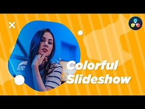 Colorful Slideshow Animation | DaVinci Resolve Tutorial | Step by Step!