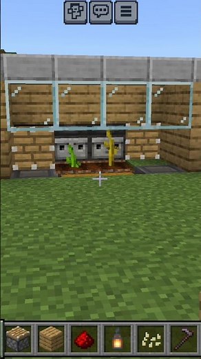 EASY Automatic Pumpkin Farm in Minecraft! #Minecraft #PumpkinFarm #Redstone