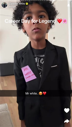 Career Day with Legend as Mr. White