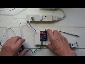 無線リレー 100V機器の作動 USB電源で