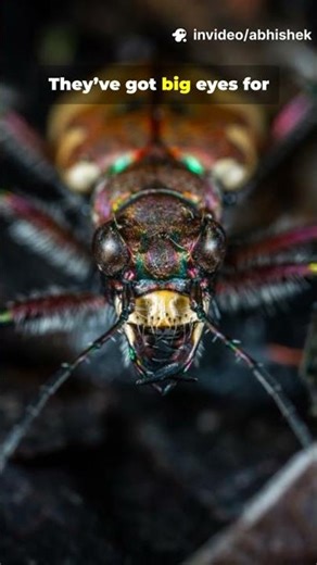 “Meet the Fastest Bug on Earth! 🐞 Tiger Beetle Facts for Kids | Animal Shorts”