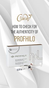 25K views · 28 reactions | Wondering how to verify if your Profhilo treatment and product are authentic?  Check the QR code on each box to ensure you're getting the genuine treatment you deserve! ✅ | Clara V Clinic | Facebook