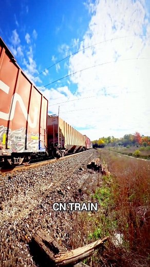 CN Train Blow-By Timelapse #cntrain #trainspotting #railways #timelapse #hyperlapse #traintravel #trainphotography #traveladventures | DriftScape Gem | Facebook