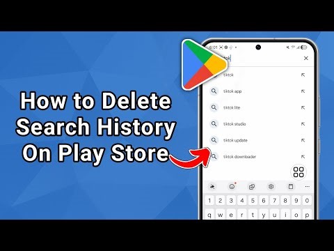 Delete Google Play Store Search History | Clear Search History on Play Store
