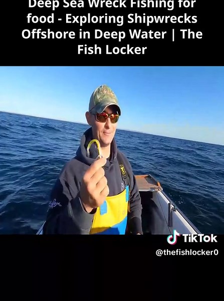 Deep Sea Wreck Fishing for food - Exploring Shipwrecks Offshore in Deep Water | The Fish Locker #02