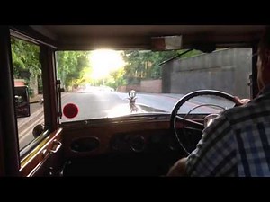 1928 Austin 12/4 On A Test Drive.