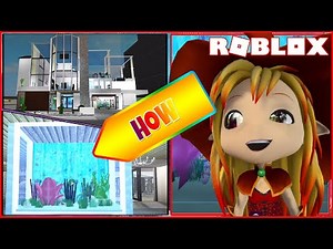 🏘️ House Tour and How to build a Fish Tank! Roblox Welcome to Bloxburg!