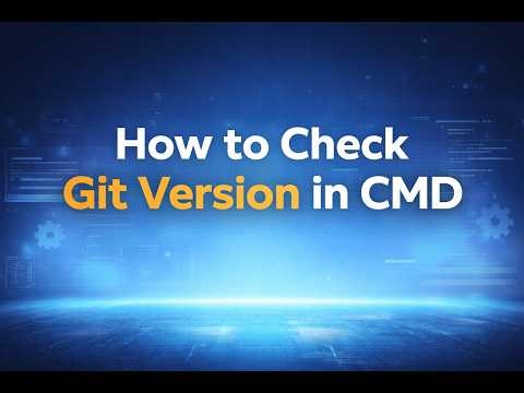 How to Confirm Git is Installed on Windows